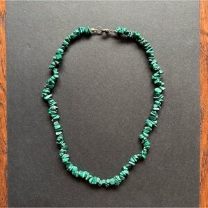 Malachite Chip Necklace | 16 IN